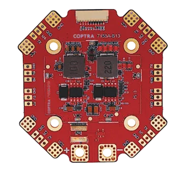 Плата распределения питания Коптра 7155B-B13 12S (4 axis)